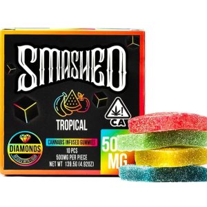 Smashed 5000mg Liquid Diamond Gummies