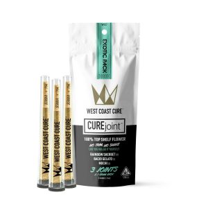 The Exotic Pack – Top Shelf CURE Joint Variety Pack 3 x 1G