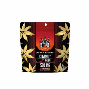 Smashed Chamoy Gummy Worms 5000mg THC