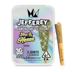 Jack Herer – Jefferey Infused Joint .65g 5 Pack