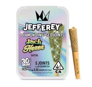 Jack Herer - Jefferey Infused Joint .65g 5 Pack