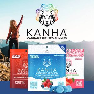 Kanha 100mg THC Gummies